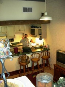 This kitchenette was where the "drunk tank" was located. Courtesy of TripAdvisor.