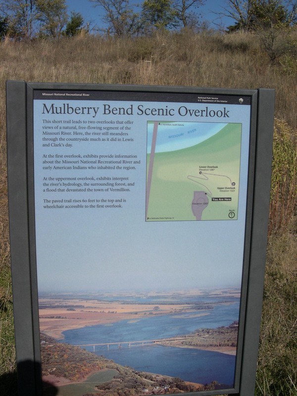 This sign is located at the beginning of the trail