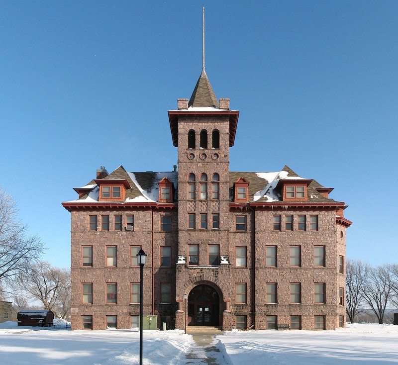 Augustana Academy, also referred to as Old Main.