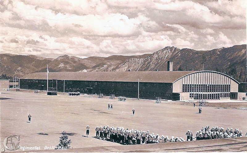 Drill Hall at Camp Walgreen Farragut Naval Training Base.