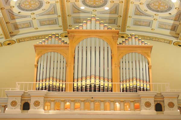 Odell organ in St. Joseph's (image from Wikipedia Commons)