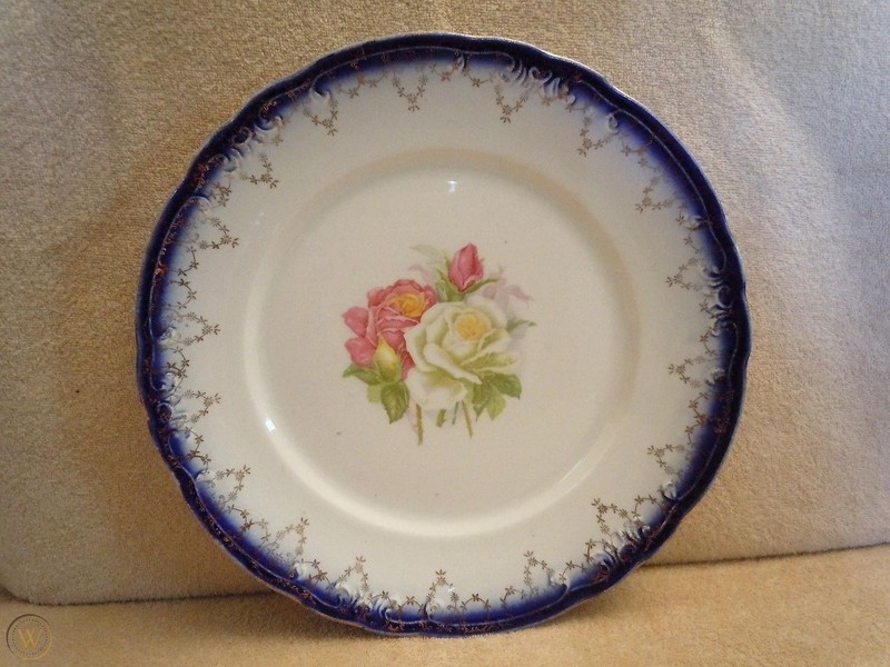 A Wyllie China Co. plate from circa 1910