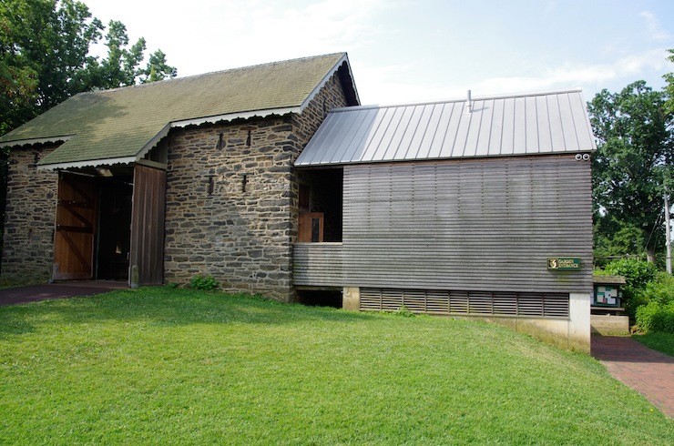 The 1775 Bartram Barn.