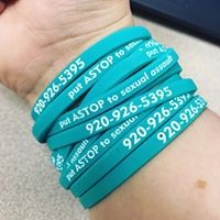 ASTOP wristbands.