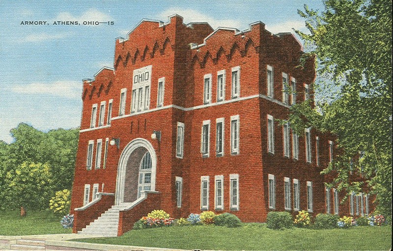 This building was constructed in 1914 by the Ohio National Guard. 