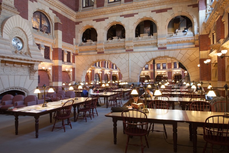 The Fisher's main reading room.