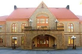 B&O Railroad station as it currently stands. The location is now used as a banquet hall.