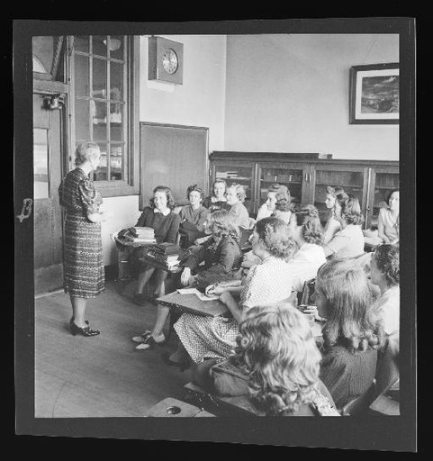 Harris Teachers College Classroom, 1940s