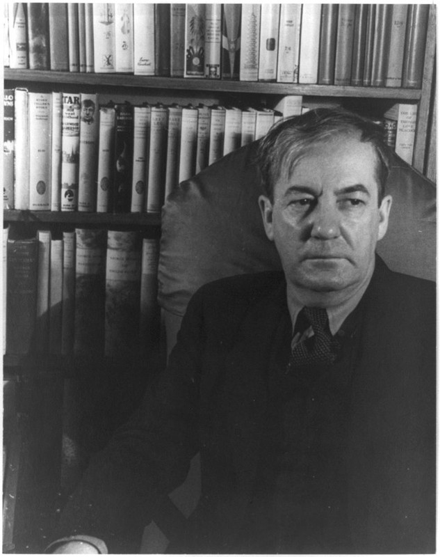 Sherwood Anderson in 1933. Courtesy of the Van Vechten Collection at the Library of Congress