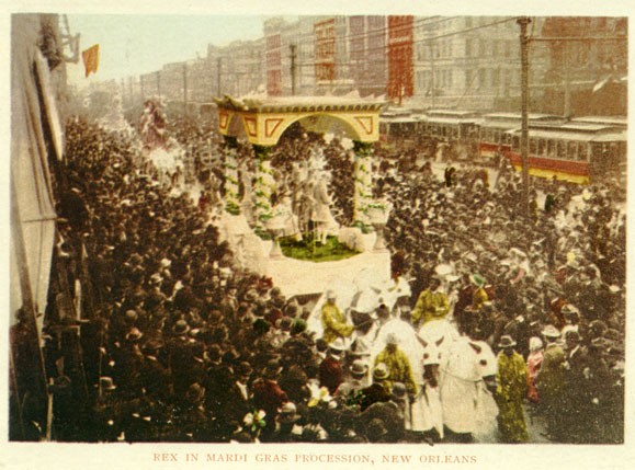 Mardi Gras in 1900