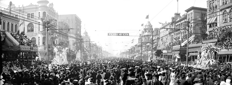 Mardi Gras in 1907