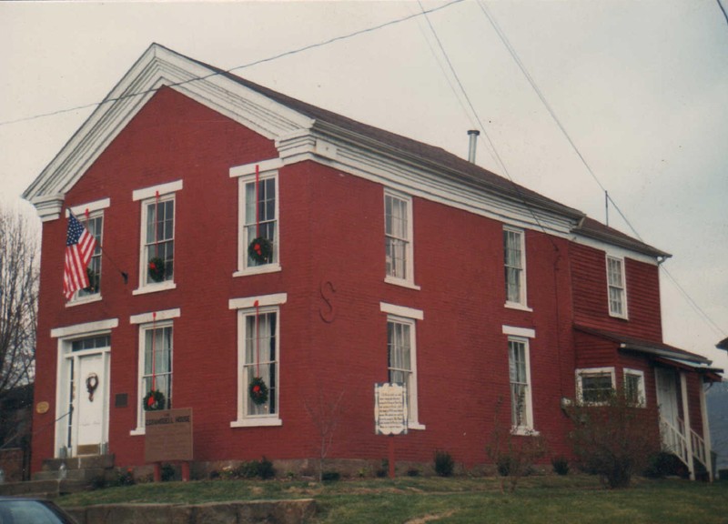 The house sometime after its initial restoration in the 1980s.