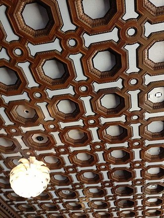 Ceiling of the Julia Morgan Ballroom