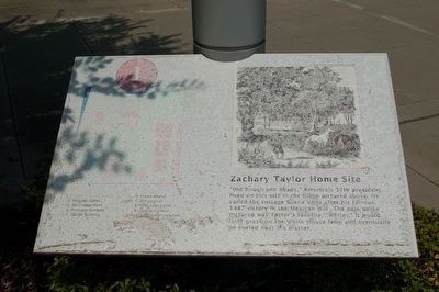 The marker is located next to the road on the west side.