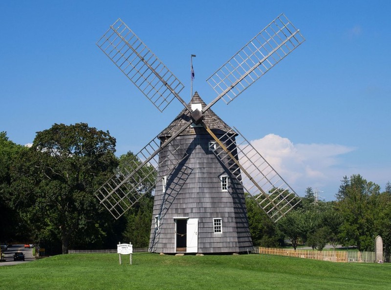 Windmill, Sky, Plant, Mill