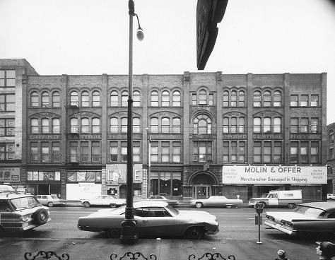 The building in 1969. Photo from the University of Washington Libraries, Special Collections Division, photo by Victor Steinbrueck