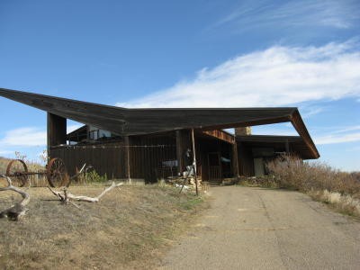 Close up of the home as it looks today