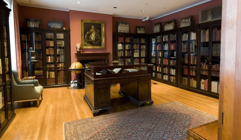 The heart of the Rosenbach; the brother's library that contains too many rare books to list here.