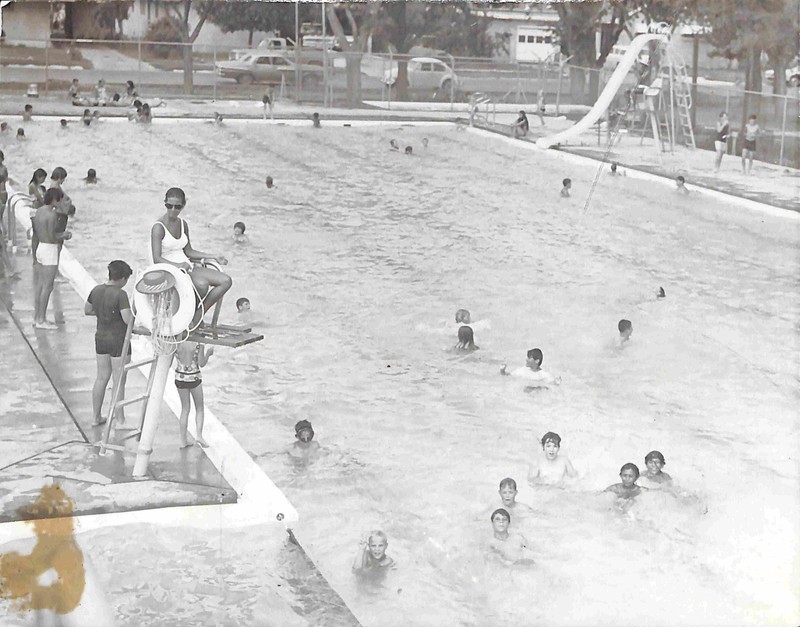 Photo of the people swimming in pool