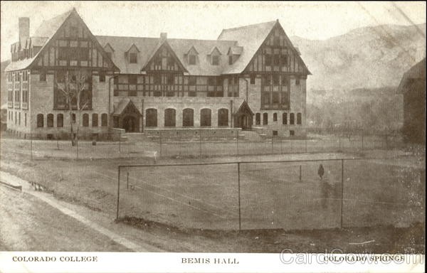 Bemis Hall shortly after it was completed 