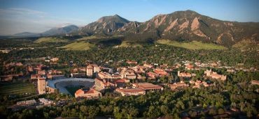 Aerial view of UCCS