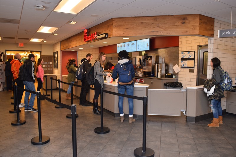 Chick-Fil-A in GSU, 2017