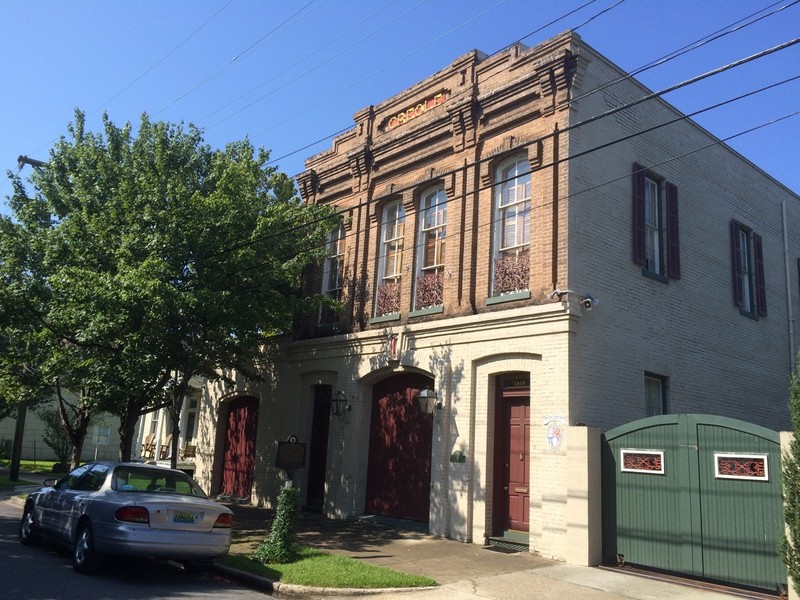 The Creole Firehouse #1 was built in 1869 and served as a cultural center in addition to its main purpose as a fire station.