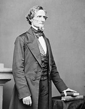 Jefferson Davis soon after his inauguration as President of the Confederate States