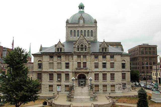 The old Fayette County Courthouse is on the National Register of Historic Places. It was closed in 2012 but is currently being renovated to house a restaurant, bar, event and office space and more.