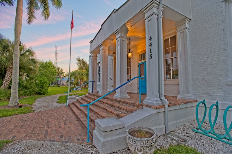 1912 Cortez Schoolhouse present day as the Florida Maritime Museum