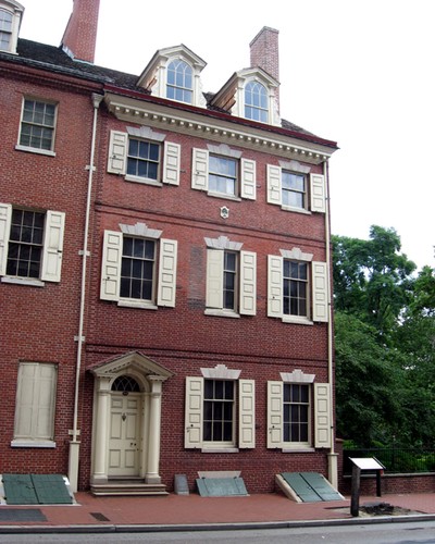 The Bishop White House was home to William White, his wife, their children and many of his grandchildren.