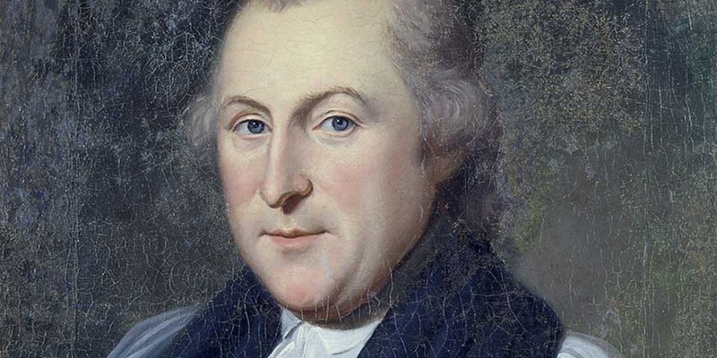 A painting of Bishop White by famous portrait artist, Charles Wilson Peale, done in 1788.