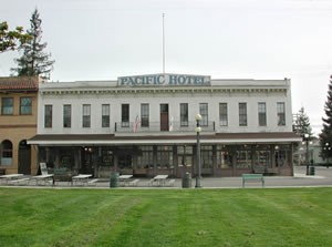 The Pacific Hotel replica in History Park (image from History San Jose)