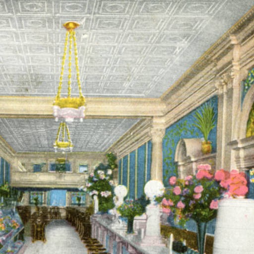 Original O'Brien's interior circa 1905 (image from San Jose Library)