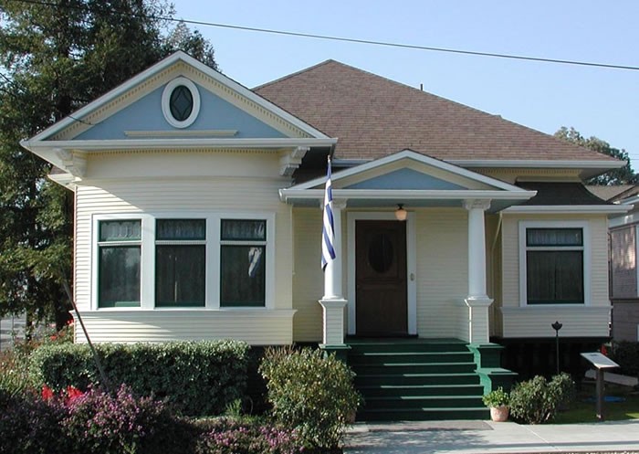 The Nelson-DeLuz House, home of the Hellenic Heritage Museum (image from History San Jose)