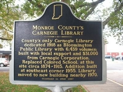 The library was retired in 1970 after the completion of a newer and more modern facility, but it now serves as the home of the Monroe County Historical Center where history is preserved for the entertainment and education of old and new generations.