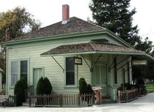 Dr. Warburton's Office in History Park (image from History San Jose)