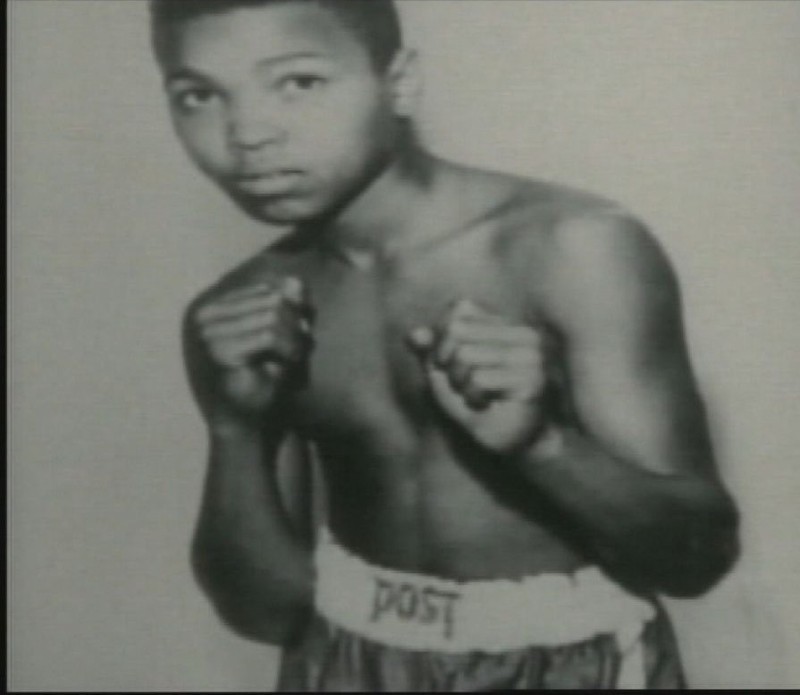 this is 12 year old Cassius Clay, a young boy who decied to take up boxing and put his quick feet to good use. He was a quick leaner and pushed himself to his capacity, with his family behind him he already had the mindset that he was going to be one of the greats. 