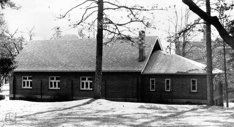 Back of the church 1959