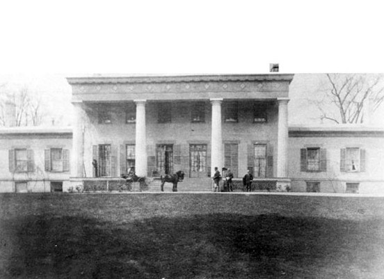 The Facade of the Original Mansion, 1832