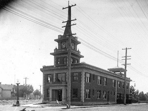 Old Georgetown City Hall Ca. 1910 