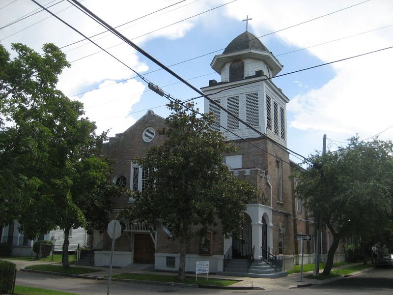 St. Peter A.M.E. Church was originally built in 1858 and is one of the oldest Black churches in the city.