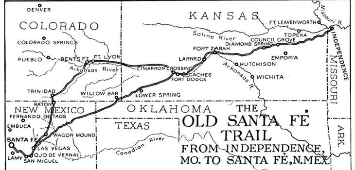 Council Grove existed as a spot on the Grand Prairie Trail as part of the Santa Fe Trail