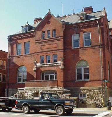 This building was once Clarksburg's Post Office, Federal Building, and Municipal Building