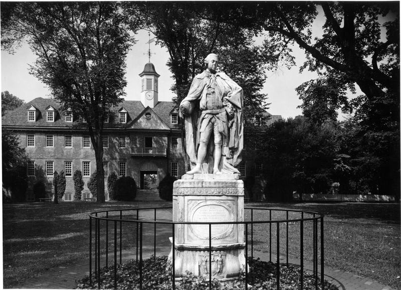 Original Lord Botetourt Statue, 1957