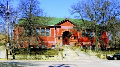 The First Muslim Mosque of Pittsburgh was established in the 1930s. The building still has "Carnegie Library" carved in stone above the main entrance. 