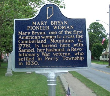 This historic marker was dedicated in 1975 and was the result of efforts by faculty, parents, and students at Homecroft Elementary School. 