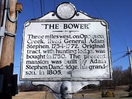 The Bower Historical Plaque