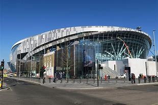 Outside the new stadium