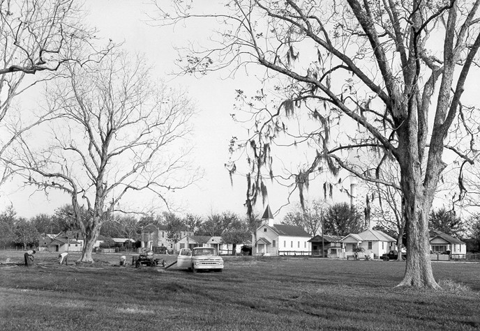 The village as it appeared in the early 1960s.
